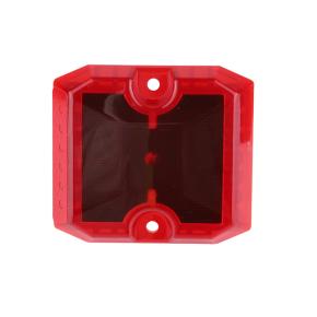 C103 Diverse Color Flashing Solar PC Transparent Solar Outdoor Light 