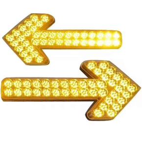 G103 Amber Led Flashing Warning Strobe Road Construction Safety Traffic Sanitation Vehicle Direction Guiding Arrow Light