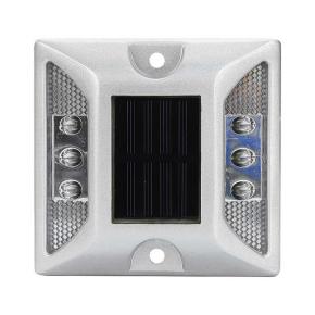 A106 Aluminium Alloy Solar Powered Road Stud LED Cat Eye for Pavement