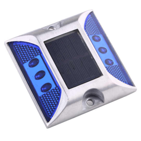 A102 LED Solar Road Stud Cat Eye Road Marker Solar Flashing Road Stud Outdoor