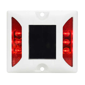 A104 Hot Sale Solar Road Stud Aluminium Double Sides Solar Road Marker for Road Safety