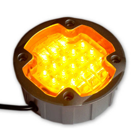 WB112 Wired High Brightness 24 LED Road Stud IP68 Cats Eyes Road Marker